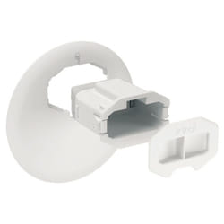 Schneider Electric - Multifix Modulo dcl, couvercle non affleurant + connecteur pour applique (ALB71817)