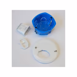 Kit boîte d'applique DCL Ø 67x40mm avec couvercle non affleurant + connecteur + fiche sans douille Multifix SCHNEIDER ALB7191 ...