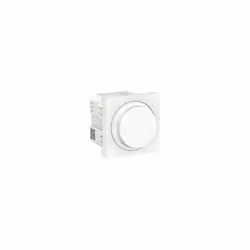 variateur rotatif - universel - blanc - schneider unica nu351418 permet de varier l'intensité lumineuse pour créer des ambian ...