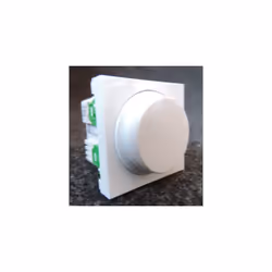 Variateur rotatif blanc 2 fils connectable bluetooth 14-150W sans plaque Wiser Unica Schneider NU351618 Variateur rot Bluetoo ...