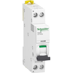 Schneider Electric - Acti9 iDT40N - disjoncteur modulaire - 1P+N d 40A 6000A/10kA