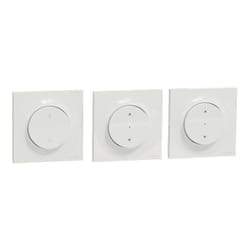 Schneider Electric - Wiser Odace - Kit commande sans fils et 2 volets roualnts zigbee 3.0 encastré (S520567K)