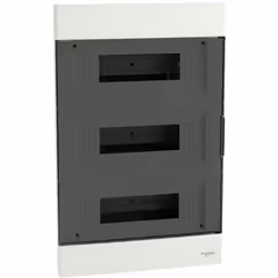 Montage : encastré Nombre total de modules 18 mm : 36 Type de rail : DIN Type d'installation : intérieur Borniers : protectio ...