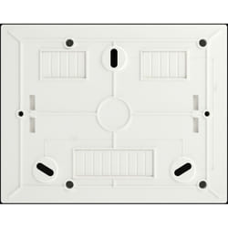 Tableau de distribution en saillie, Easy9 eu IP40 EZ9EU-1-8-NT-P porte blanche 1 rangée 8 modules/rangée