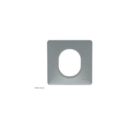 Schneider Electric - Plaque de finition 1 poste Ovalis Schneider Finition: Sauge