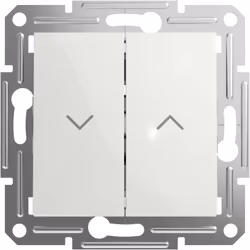 Informations techniques Couleur : blanc (RAL 9003) Courant nominal : 10 A Fonction appareillage : Bouton-poussoir pour volet  ...