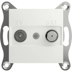 Schneider Electric - Prise terminale tv-sat Asfora blanc (ral 9003) EPH3470121D 1 pc(s)