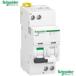 Disjoncteur Différentiel 1p+n 20A - 30 ma -courbe C -6 kA - Acti9 Schneider
