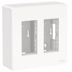 SCHNEIDER NU122418 | Poste de travail surface polaire 2 pôles