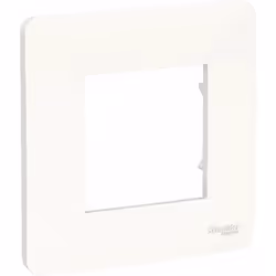 Description générale La plaque de finition blanche NU200218 de la gamme Unica Studio par Schneider Electric est un élément es ...