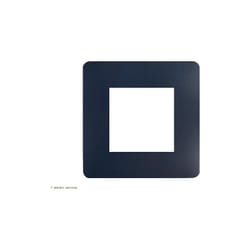 Plaque Schneider Unica Studio 1 Poste Finition: Anthracite