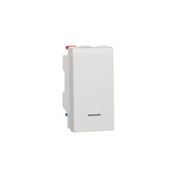 Schneider Electric - schneider unica va-et-vient lumineux 1 module mécanisme blanc - NU310318S
