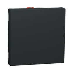 Schneider Electric - Unica - va-et-vient - 10A - connexion rapide - 2 mod - Anthracite - méca seul (NU320354)