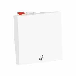 Mécanismes électriques Schneider New Unica SCHNEIDER NU320618C Bouton poussoir 2 modules SCHNEIDER NU320618C symbole de la cl ...