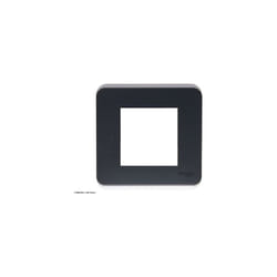 Schneider Electric - Plaque Schneider Unica Pro 1 Poste Finition: Anthracite