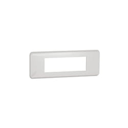 Schneider Electric - schneider unica pro plaque de finition 6 modules blanc - NU411618