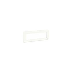 Plaque de finition - blanc - 8 modules - schneider unica pro nu411818