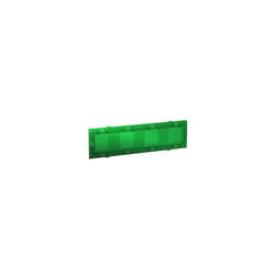 Schneider Electric - support de fixation - 10 modules - avec protection de chantier - en zamac - schneider unica nu7008c