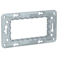 Schneider Electric - Unica - support de fixation 4 modules - zamac (NU7104)