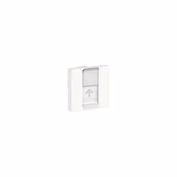 prise rj 45 - goulotte - 2 modules - s-one - blanc - schneider electric nu941118t avantages et applications : prise droite :  ...
