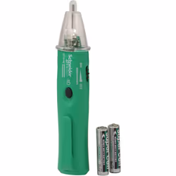 Description générale Testeur de tension compact Cat IV - Schneider, idéal pour déterminer rapidement la présence de tension d ...