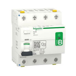 Schneider Electric A9Z64463 coupe-circuits Disjoncteur différentiel Type B-SI 4