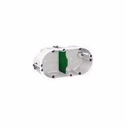Multifix - boîte ou pot d'encastrement - diamètre 67 mm - profondeur 40 mm - 2 postes entraxe 71 mm. Multifix - boîte d'encas ...