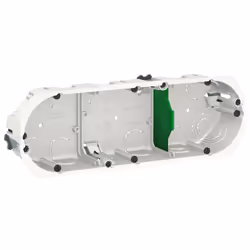 Multifix - boîte ou pot d'encastrement - diamètre 67 mm - profondeur 40 mm - 3 postes entraxe 71 mm