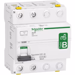 Acti9 iID interrupteur différentiel 2 Pôles 40A 30mA type B EV 230V SCHNEIDER A9Z51240 Acti9 iID interrupteur différentiel iI ...