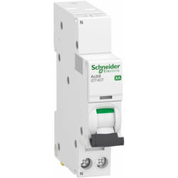 Acti9 iDT40T XA - disjoncteur modulaire - auto/vis - 1P+N 40A courbe C - 6kA