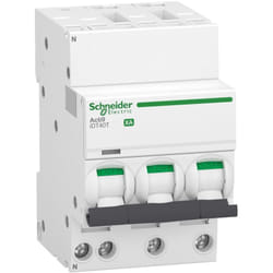 Schneider Electric - Acti9 iDT40T xa - disjoncteur modulaire - auto/vis - 3P+N 32A courbe c - 6kA