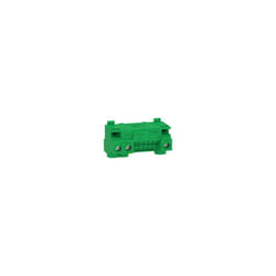 Schneider Electric - Resi9 - bornier terre 63A + cavalier - auto 11x1,5² à 4² - vis 3x6² à 25² - LGYT1E14