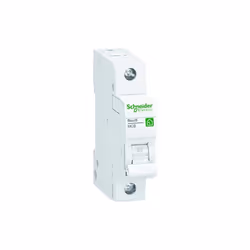 Description Disjoncteur Resi9. 1 pôle, 10 A, caractéristique B. Capacité de coupure de 6 kA selon IEC/EN 60898-1. Tension de  ...