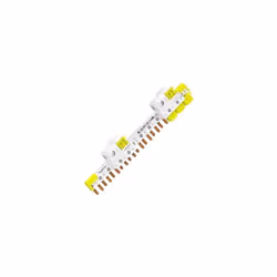 SCHNEIDER Acti9 iDT40 Peigne de répartition 1P+N 63A 12 modules avec connecteur - A9XPP612 Ce peigne de répartition vous perm ...