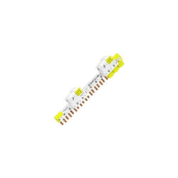 Schneider Electric - schneider ACTI9 IDT40 peigne de répartition 1P+N 63A 12 modules avec connecteur - A9XPP612