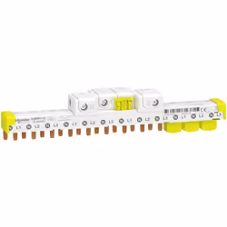 Acti9 iDT40 - peigne avec connecteur - 3P+N - 12 modules de 18mm - 63A
