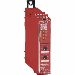 Informations techniques Support de montage : rail DIN symétrique de 35 mm PUISSANCE ABSORBÉE : 2 W 24 V DC Entrées de sécurit ...