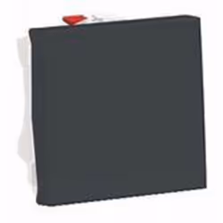 Interrupteur va-et-vient 10A connexion rapide anthracite Unica La gamme d'appareillages Unica est une gamme de prises et inte ...