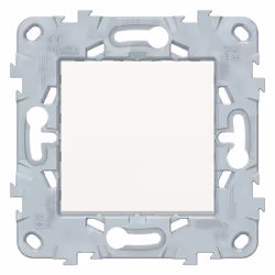 Bouton poussoir 10A connexion rapide blanc Unica La gamme d'appareillages Unica est une gamme de prises et interrupteurs comp ...