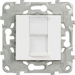Schneider Electric - Prise RJ45 cat 6 stp - Blanc - Unica - Schneider