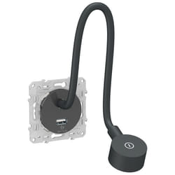 Schneider Electric - Odace - liseuse - avec prise usb-a - 2,1A - anthracite (S540002)