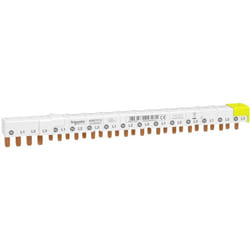 Schneider Electric - Acti9 iDT40 - répartiteur horizontal - pour contacteur 3P+N - 12 mod 18mm (A9XCT712)