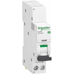 Schneider Electric - ACTI9 iDT40N xa - disjoncteur modulaire - auto/vis - 1P+N c 20A 6000A/10kA