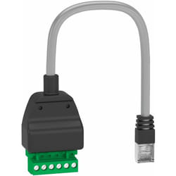 Schneider Electric - RJ45 to open connector modbus adapter