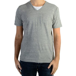 Tee shirt homme - Kaporal - Ciao - Gris - Coupe droite - Manches courtes