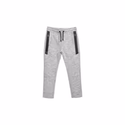 Pantalon de Jogging - Kaporal - Rowny - Gris Mélangé - Taille Élastiquée - 2 Poches Latérales