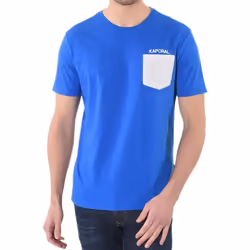 Tee shirt Kaporal Haygo Bleu électrique