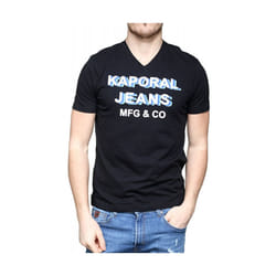Tee-Shirt - Kaporal - Loly - Noir - 96% Coton - Manches Courtes - Coupe Regular