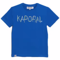 Tee-Shirt Enfant - Kaporal - Malibu - Coupe ajustée - Manches courtes - 96% coton