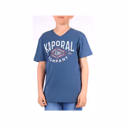 T-Shirt Garçon - KAPORAL - AXIS - Coton - Manches courtes - 12 Ans